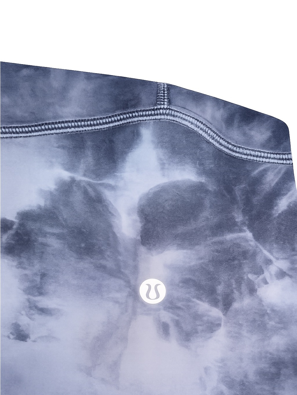 lululemon athletica Black and Charcoal Tie-Dye Leggings